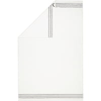 Vossen Cult de Luxe - Farbe: 030 - weiß - Seiflappen 30x30 cm