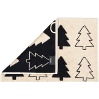 Cawö Handtücher Christmas Edition Tannenbäume 794 - Farbe: natur-schwarz - 39