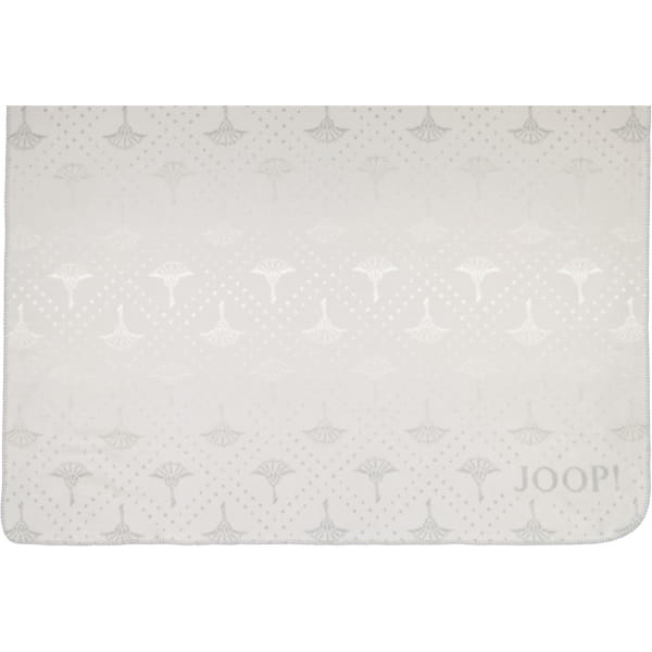 JOOP! Wohndecken Cornflower Charm - Farbe: Stein - 150x200 cm