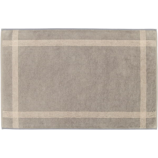 Cawö Badematte Two-Tone 604 - Größe: 50x80 cm - Farbe: graphit - 70