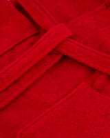 Möve Bademäntel unisex Kapuze Superwuschel - Farbe: ruby - 075 - M