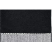 Möve Brooklyn Uni - Farbe: black - 199 (1-0669/8970) - Handtuch 50x100 cm