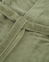 Vossen Bademäntel Damen Stehkragen Andorra - Farbe: detox green/eukalyptus - 0002