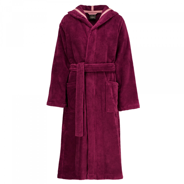 Cawö Home Bademäntel Damen Kapuze Cawö Home 825 - Farbe: burgund - 88
