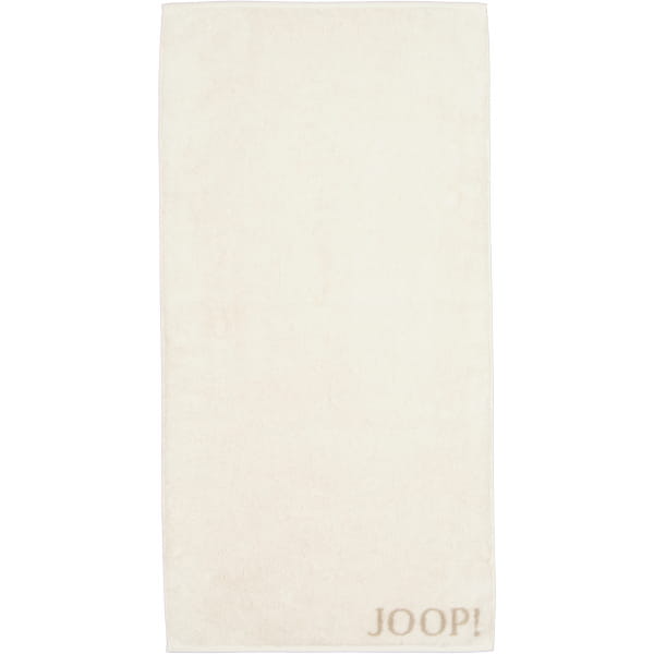 JOOP! Classic - Doubleface 1600 - Farbe: Creme - 36 Handtuch 50x100 cm