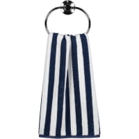 Cawö Black Sale Wendestreifen 186 - Farbe: blau - 16 Handtuch 50x100 cm