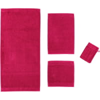 Vossen Calypso Feeling - Farbe: 377 - cranberry - Seiflappen 30x30 cm