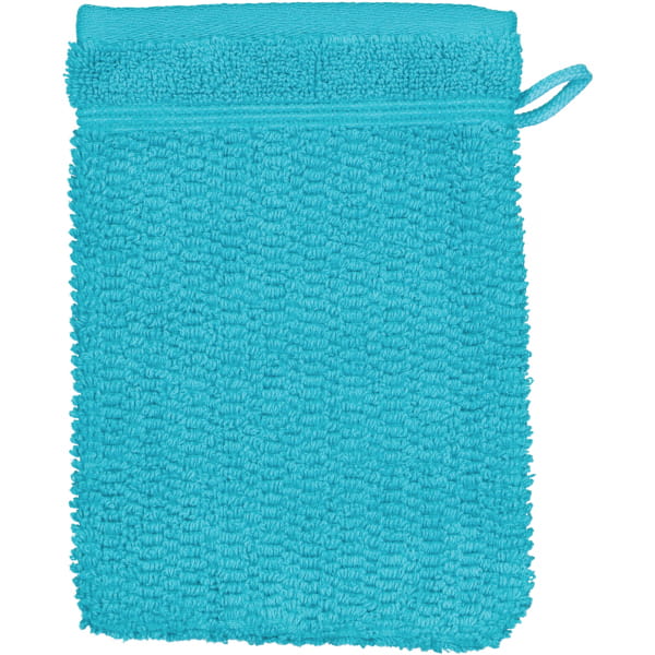 frottana Handtücher Pearl - Farbe: ocean - 460 - Waschhandschuh 15x20 cm
