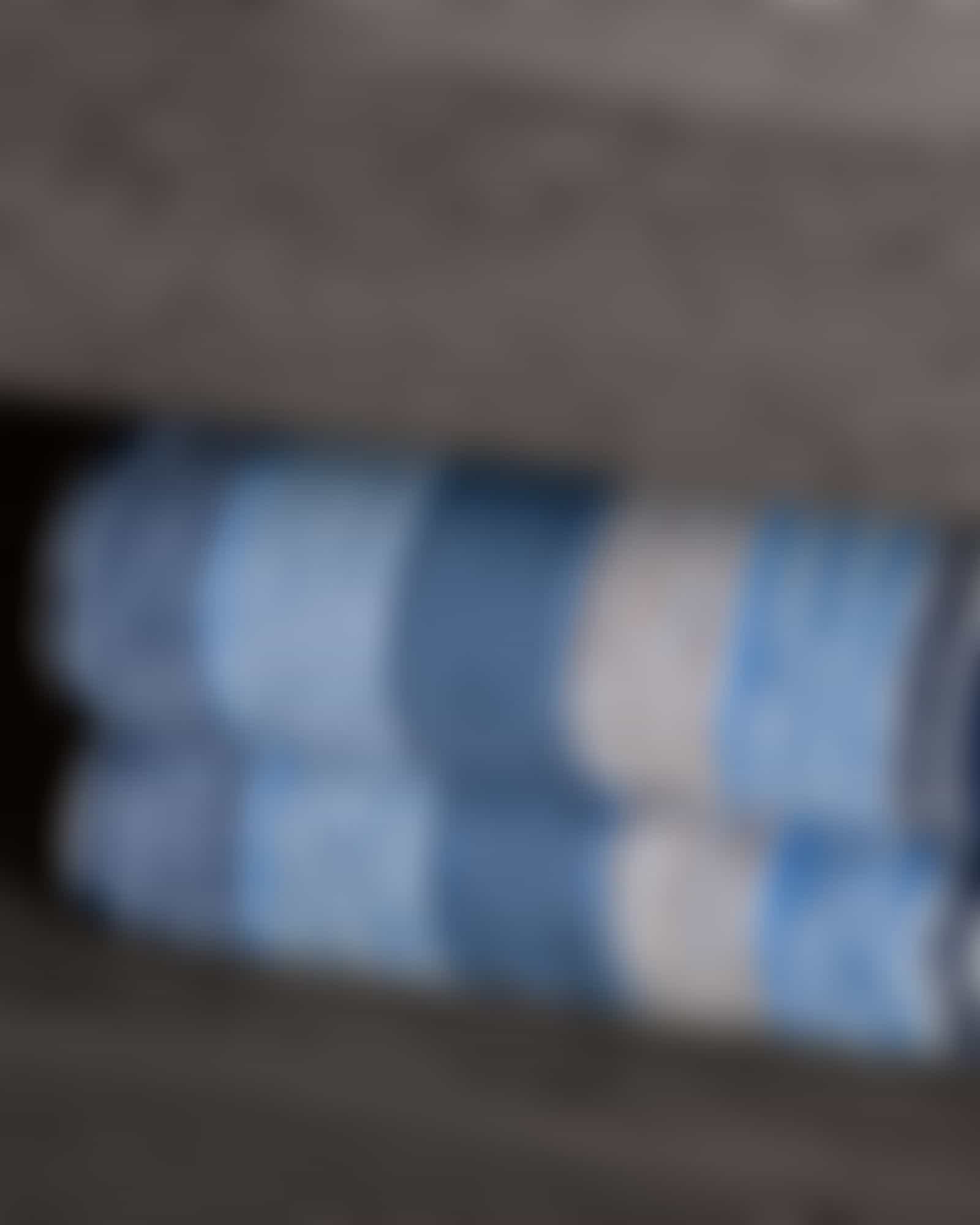 Cawö - Unique Streifen 944 - Farbe: saphir - 11 - Handtuch 50x100 cm Detailbild 2