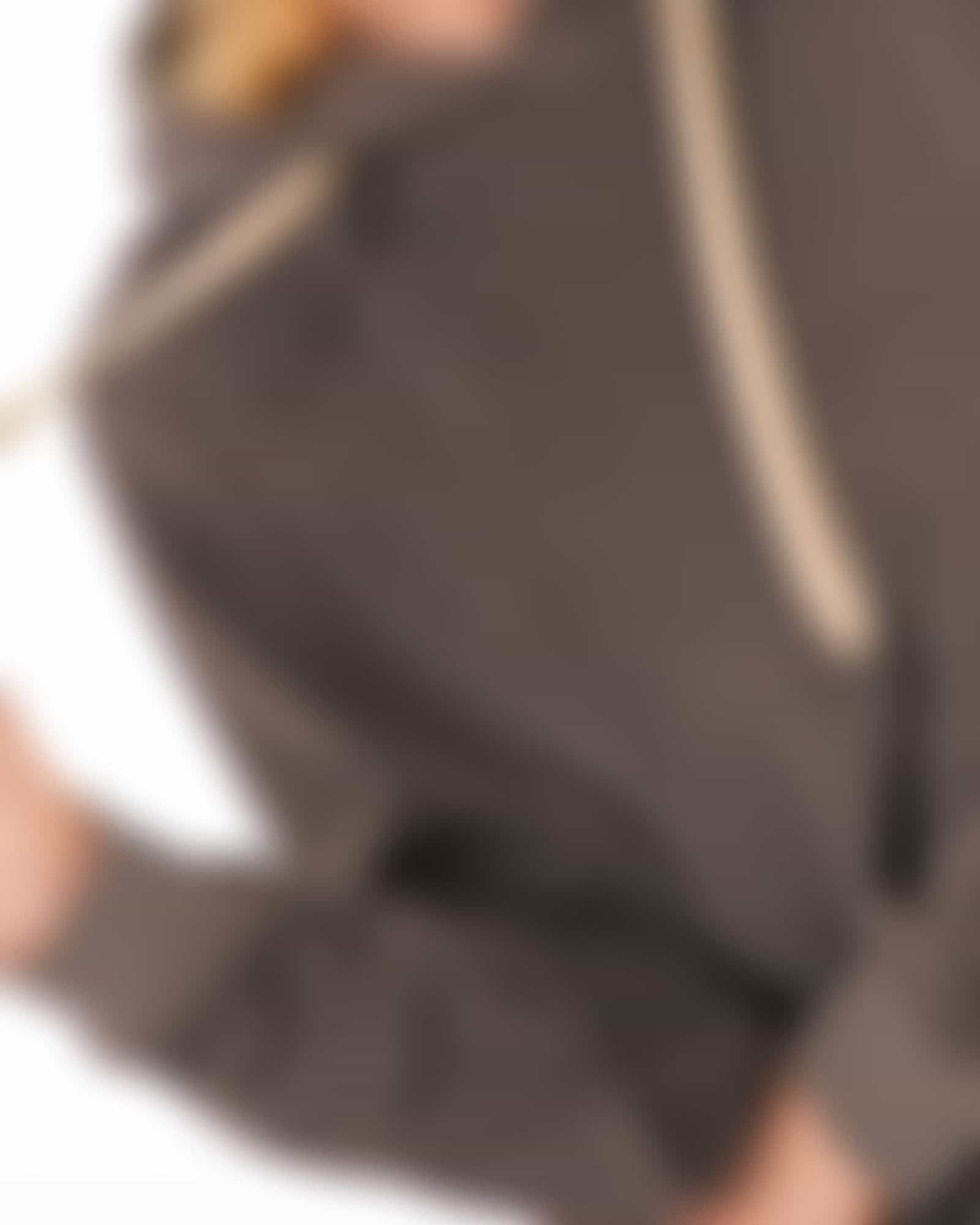 Cawö Home Active Longsize Hoodie 820 - Farbe: mocca-natur - 33 - L Detailbild 2 Cawö Home Active Longsize Hoodie 820 - Farbe: mocca-natur - 33 - L Detailbild 2