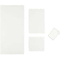 Vossen Handtücher Calypso Feeling - Farbe: weiß - 030 - Seiflappen 30x30 cm