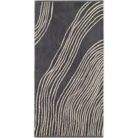Cawö Handtücher Gallery Flow 6210 - Farbe: granit - 73 - Handtuch 50x100 cm