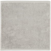 Cawö Handtücher Pure 6500 - Farbe: stein - 727 Seiflappen 30x30 cm