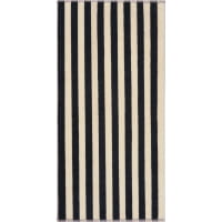 Cawö Handtücher Bold Streifen 6277 - Farbe: schwarz/beige - 93