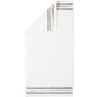 Vossen Cult de Luxe - Farbe: 030 - weiß - Seiflappen 30x30 cm