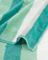 Cawö Handtücher Noblesse Stripe 1087 - Farbe: smaragd - 44 - Handtuch 50x100 cm