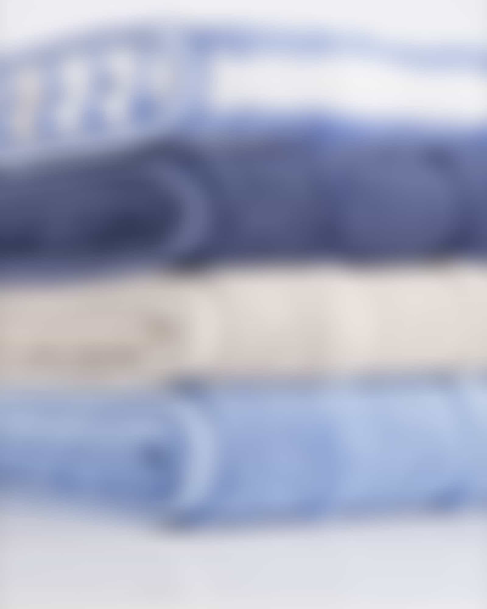 Cawö Noblesse Seasons Streifen 1083 - Farbe: sky - 11 - Waschhandschuh 16x22 cm
