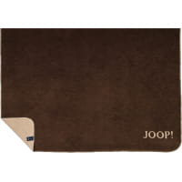 JOOP! Wohndecken Uni-Doubleface - Farbe: Mokka-Taupe - 150x200 cm
