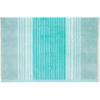 Cawö - Noblesse Cashmere Streifen 1056 - Farbe: mint - 14 - Seiflappen 30x30 cm