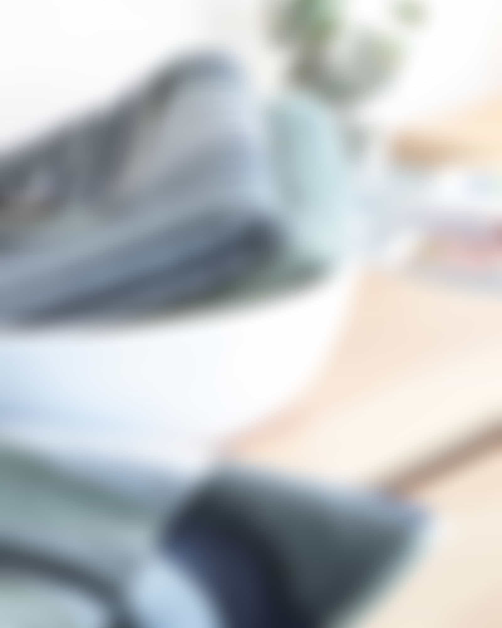 Cawö Handtücher Delight Streifen 6218 - Farbe: fjord - 44 - Waschhandschuh 16x22 cm Detailbild 3