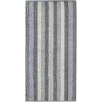 Cawö - Unique Streifen 944 - Farbe: anthrazit - 77 - Handtuch 50x100 cm