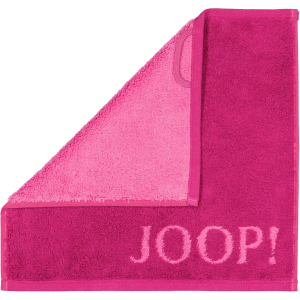 JOOP! Classic - Doubleface 1600 - Farbe: Cassis - 22 - Seiflappen 30x30 cm