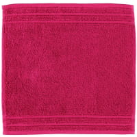Vossen Calypso Feeling - Farbe: 377 - cranberry - Waschhandschuh 16x22 cm