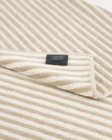 Cawö Badematten Two-Tone Stripes 480 - Farbe: sand - 33 - 50x80 cm