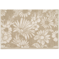 Cawö Handtücher Luxury Home Two-Tone Edition Floral 638 - Farbe: sand - 33 - Duschtuch 80x150 cm