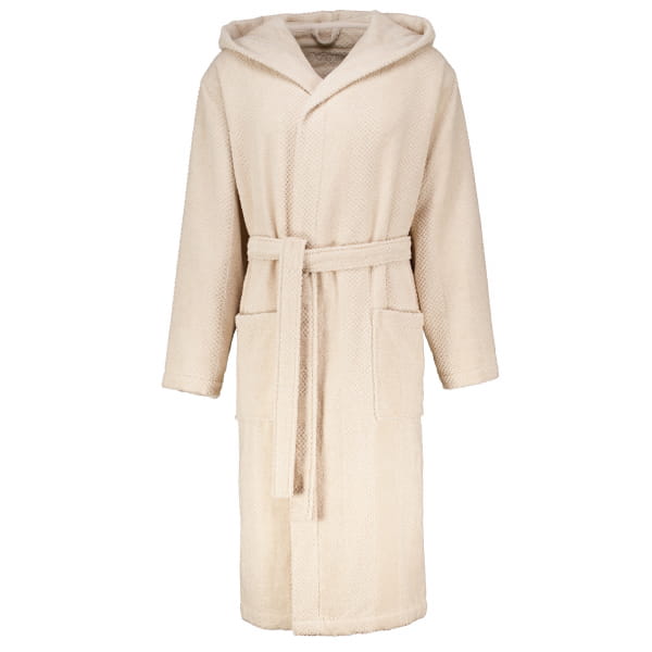 Vossen Bademäntel Unisex Kapuze Balance Samu - Farbe: sand - 6040
