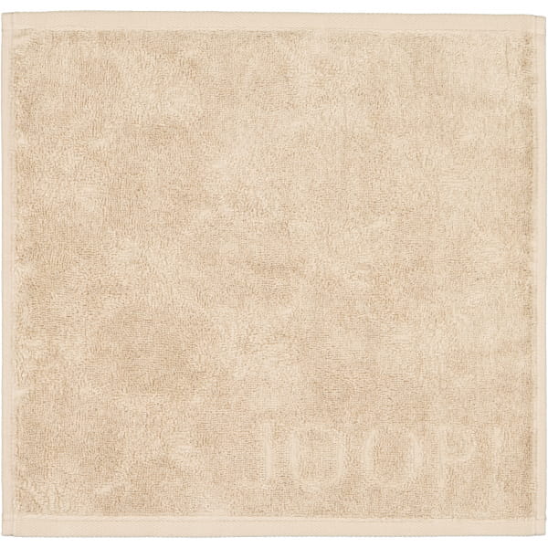 JOOP Uni Cornflower 1670 - Farbe: sand - 375 - Seiflappen 30x30 cm