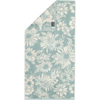 Cawö Handtücher Luxury Home Two-Tone Edition Floral 638 - Farbe: salbei - 43