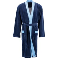 bugatti Herren Bademantel Kimono Tommaso - Farbe: marine blau - 493