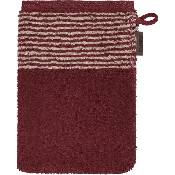 Cawö Handtücher Luxury Home Two-Tone 590 - Farbe: bordeaux - 23 - Waschhand günstig online kaufen