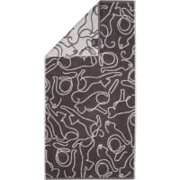 Cawö Handtücher CUTE CATS EDITION Cats 6264 - Farbe: basalt/platin - 77