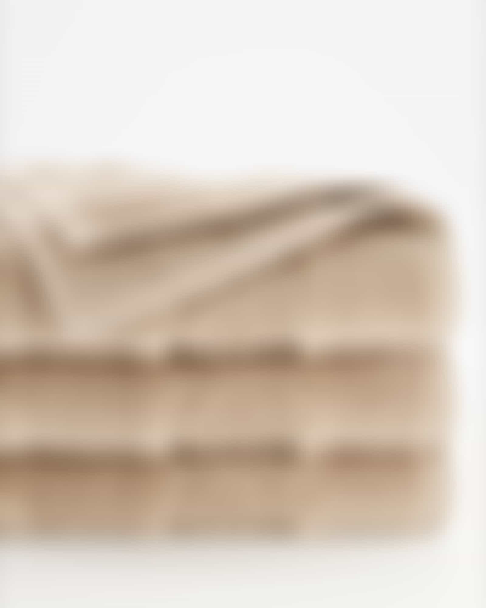 Cawö - Noblesse Uni 1001 - Farbe: 375 - sand - Waschhandschuh 16x22 cm