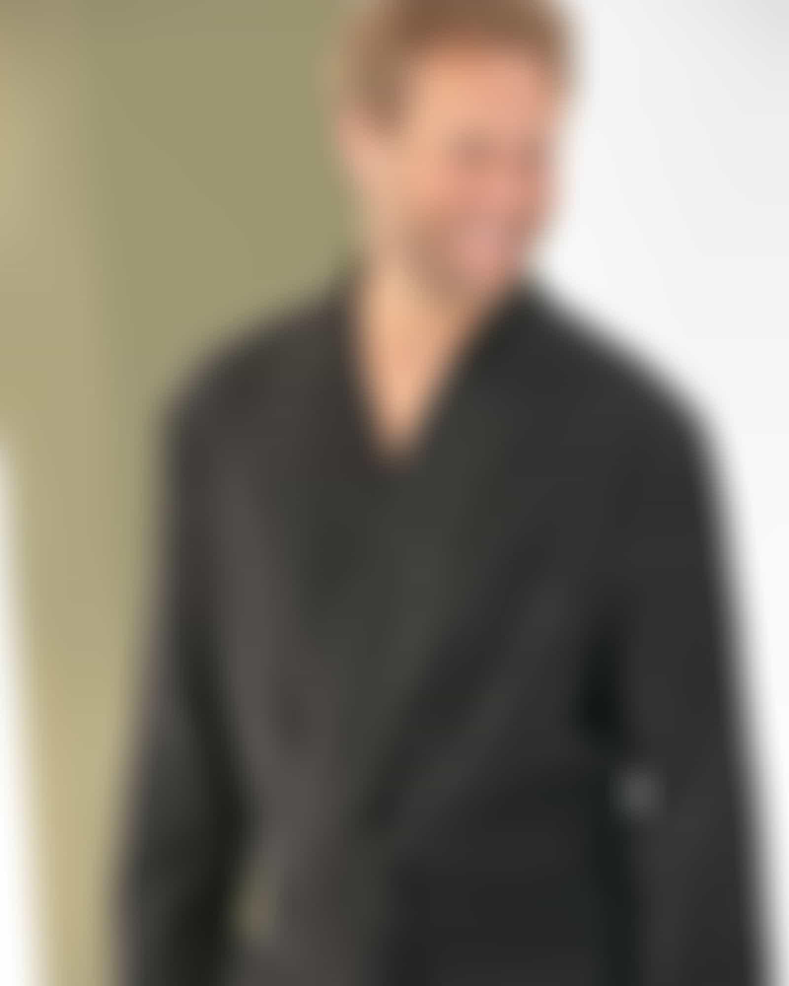 Cawö Bademäntel Herren Kimono Cord-Optik 6540 - Farbe: basalt - 740 Detailbild 1