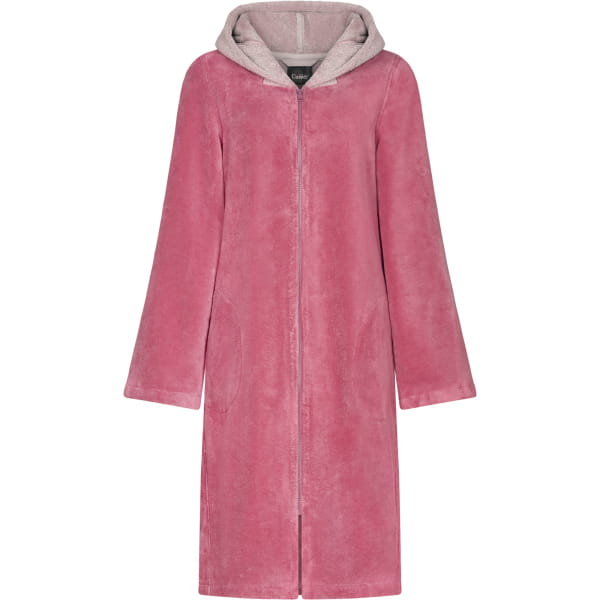 Cawö Home Bademäntel Damen Kurzmantel mit Kapuze Kapuze 841 - Farbe: beere günstig online kaufen