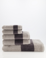 Villeroy &amp; Boch Handtücher Luxury Double 2560 - Farbe: stone - 77 - Gästetuch 30x50 cm