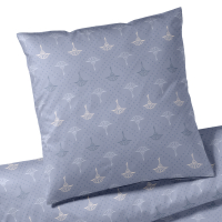 JOOP! Bettwäsche Cornflower Charm 4117 - Farbe: Ocean - 02 - 80x80 cm - 135x200 cm