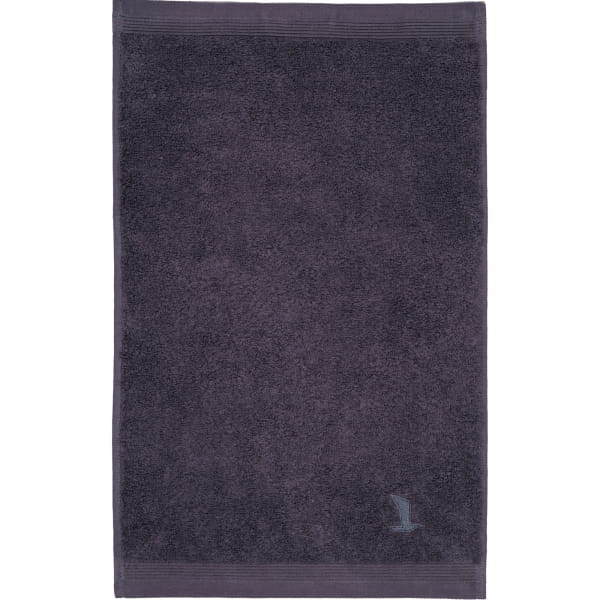 Möve - Superwuschel - Farbe: dark grey - 820 (0-1725/8775) - Gästetuch 30x50 cm