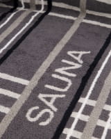 Cawö Saunatücher SAUNA Check 6274 - Farbe: anthrazit - 34 - 80x200 cm