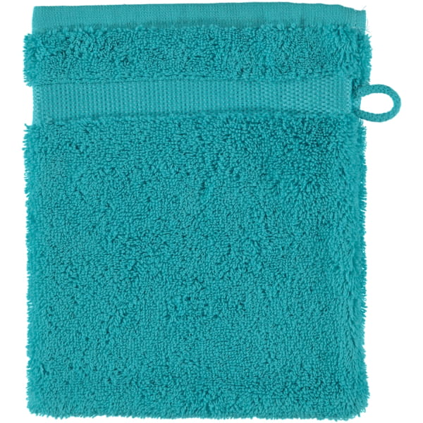 Rhomtuft - Handtücher Princess - Farbe: azur - 41 - Waschhandschuh 16x22 cm