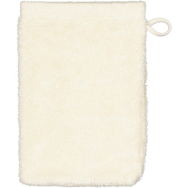 Cawö Handtücher Life Style Uni 7007 - Farbe: natur - 351 - Waschhandschuh 16x22 cm