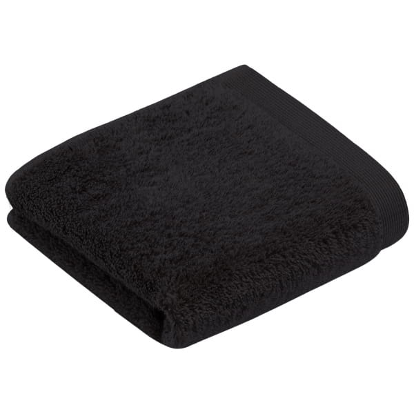 Vossen Handtücher High Line - Farbe: schwarz - 7900 - Gästetuch 40x60 cm günstig online kaufen