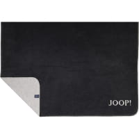 JOOP! Wohndecke Melange-Doubleface - Größe: 150x200 cm - Farbe: Anthrazit-Silber