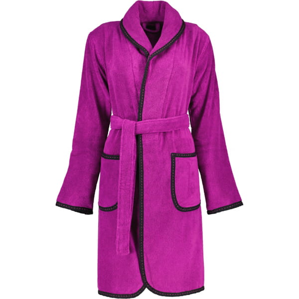 Vossen Bademäntel Damen Schalkragen Limbo - Farbe: purple - 8590