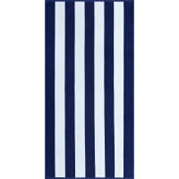Cawö Home Strandtücher Beach Stripes 5582 - Farbe: navy -16 - 90x180 cm