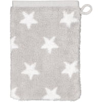 Cawö Handtücher NEW STARS Sterne klein 6261 - Farbe: platin/weiß - 76 - Duschtuch 70x140 cm