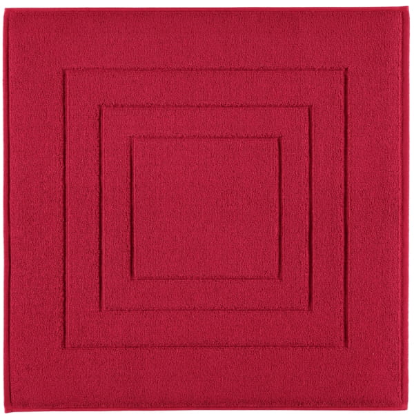 Vossen Badematten Feeling - Farbe: rubin - 390 - 60x60 cm